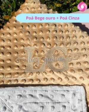 Manta Baby Dupla Poá – Grande 1.50 x 1.00