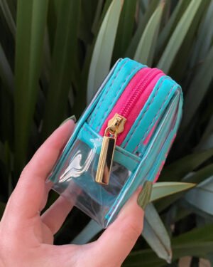 Necessaire Mini – Tiffany + Pink