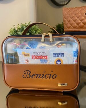 Sweet P – Caramelo + Azul marinho