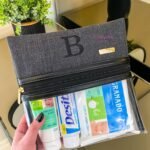 Kit Trio Organizadores de Looks Mini - Linho Preto