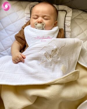 Manta Baby 100% Algodão + Microsoft