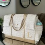 Bolsa Milano - Tweed + Dourado