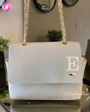 Bolsa Vegas – Linho Bege Cru