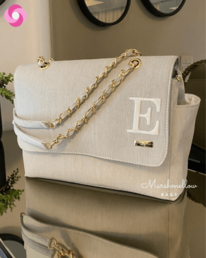 Bolsa Vegas – Linho Bege Cru