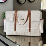 Bolsa Milano - Tweed com Caramelo