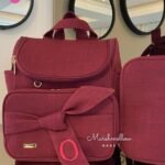 Mochila 2 em 1 - Linho Marsala