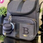 Mochila 2 em 1 - Linho Preto com Preto Absoluto