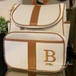 Mochila 2 em 1 - Bege com Caramelo